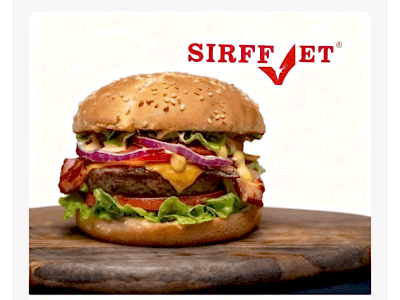 Sırff Burger Menü